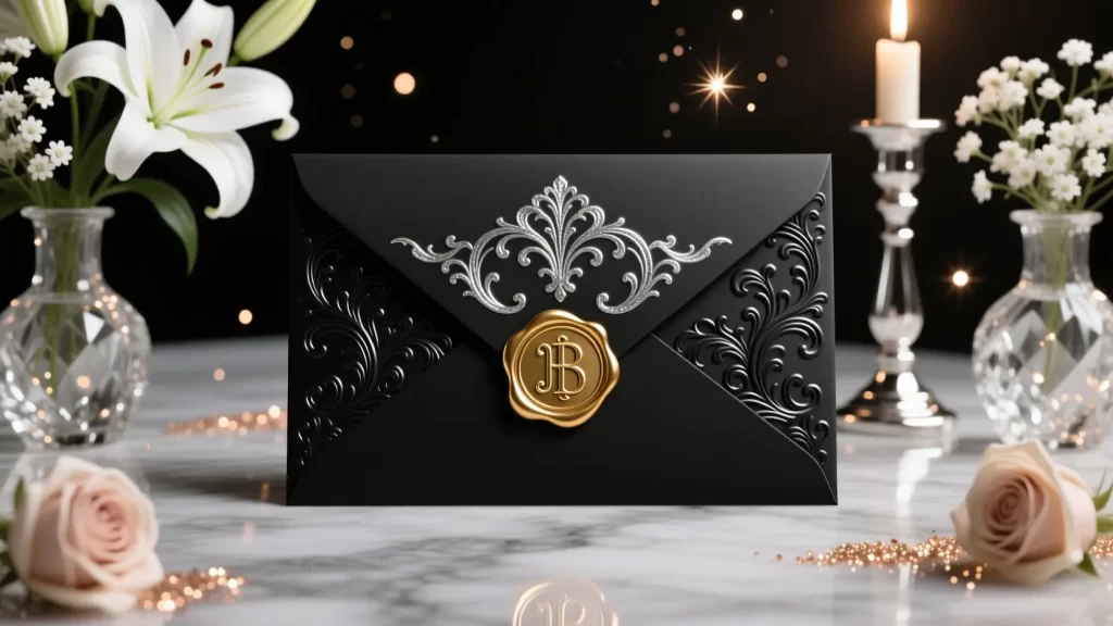 Black & White Wedding